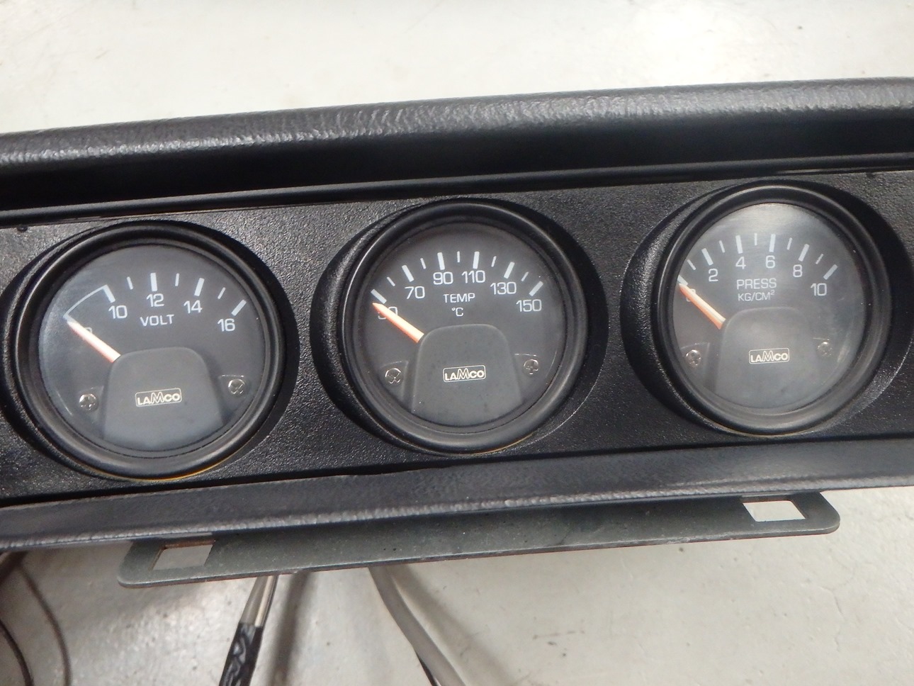 Buy Lamco 40mm Gauges Oil Temp Pressure Volt Subaru Impreza WRX GDB GDA